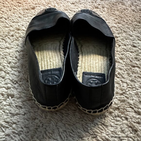 Tory Burch Colorblock Espedrilles in Perfect Black - Size 6.5 - Picture 4 of 4